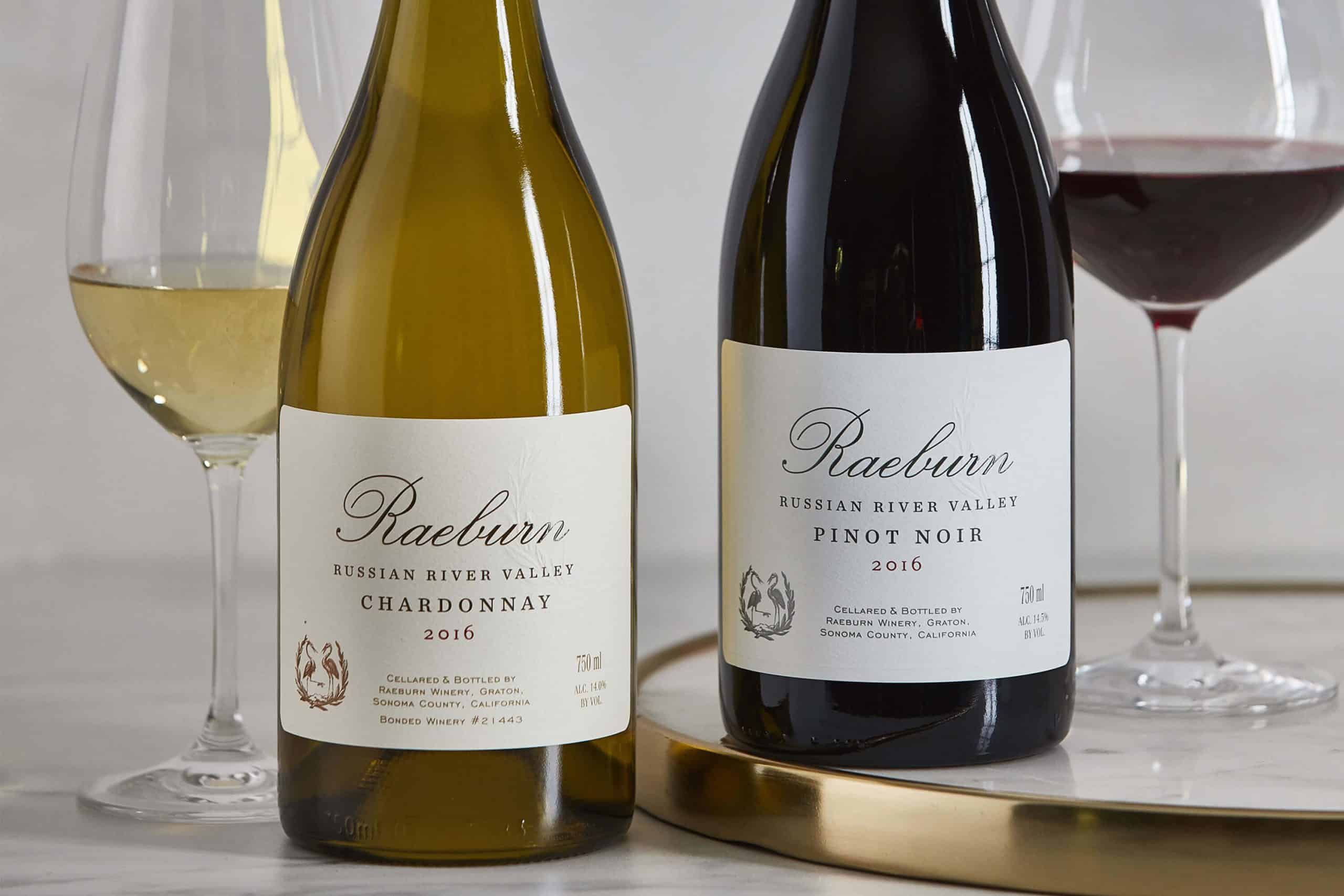Raeburn Chardonnay & Pinot Noir
