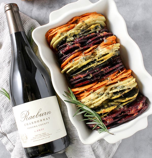 Recipe Root Vegetable Gratin Raeburn Winery