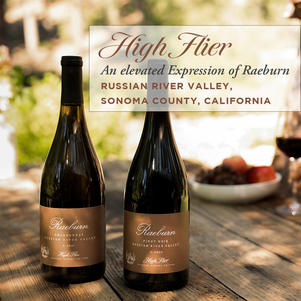 Raeburn High Flier Chardonnay Pinot Noir Sonoma County